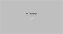 Desktop Screenshot of mondocolori.com