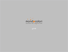Tablet Screenshot of mondocolori.com